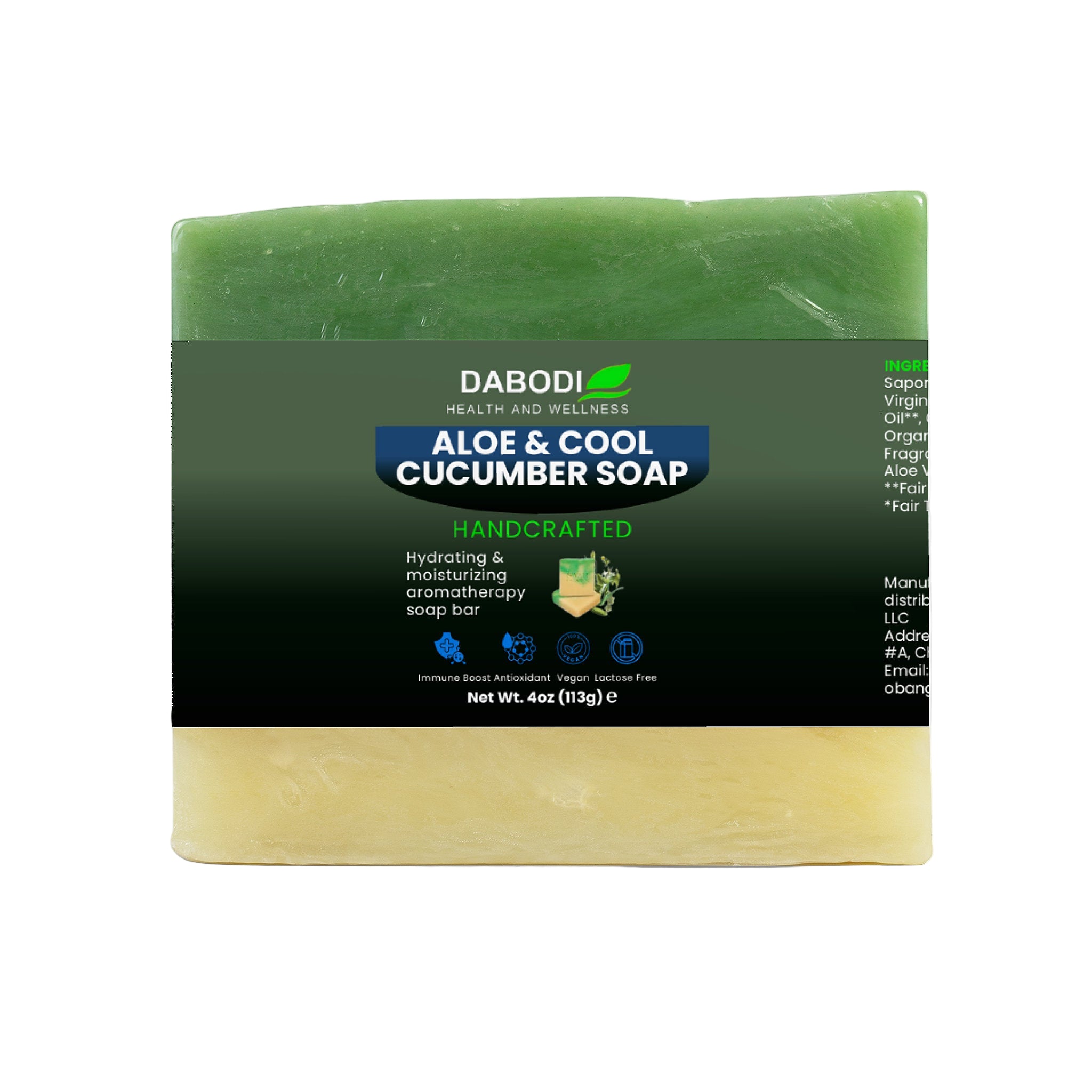 Aloe & Cool Cucumber Soap