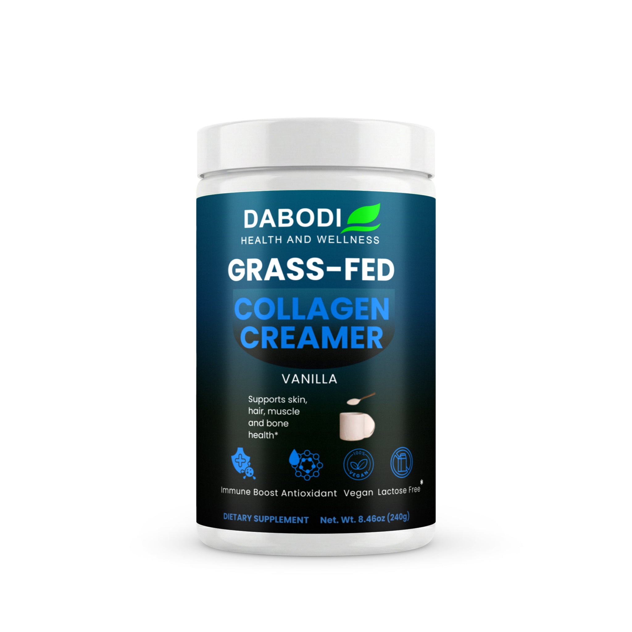 Grass-Fed Collagen Creamer (Vanilla)