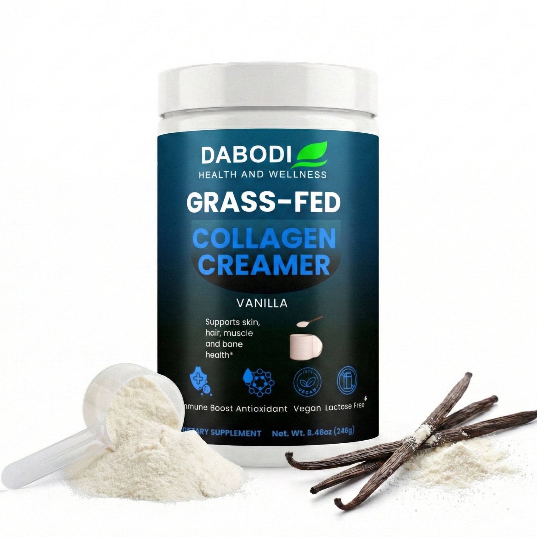 Grass-Fed Collagen Creamer (Vanilla)