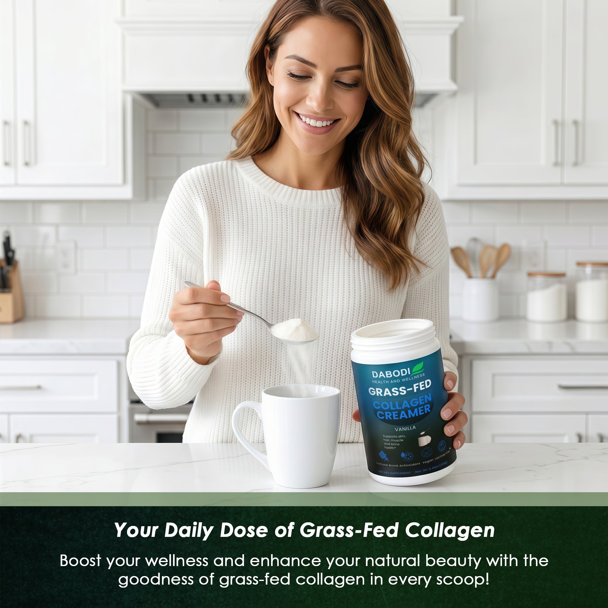 Grass-Fed Collagen Creamer (Vanilla)